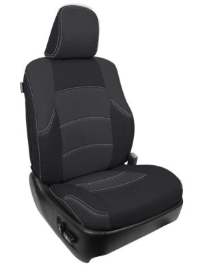 Toyota 4Runner Front Seat Covers - PRP Seats - Black/Grey - `11-`24